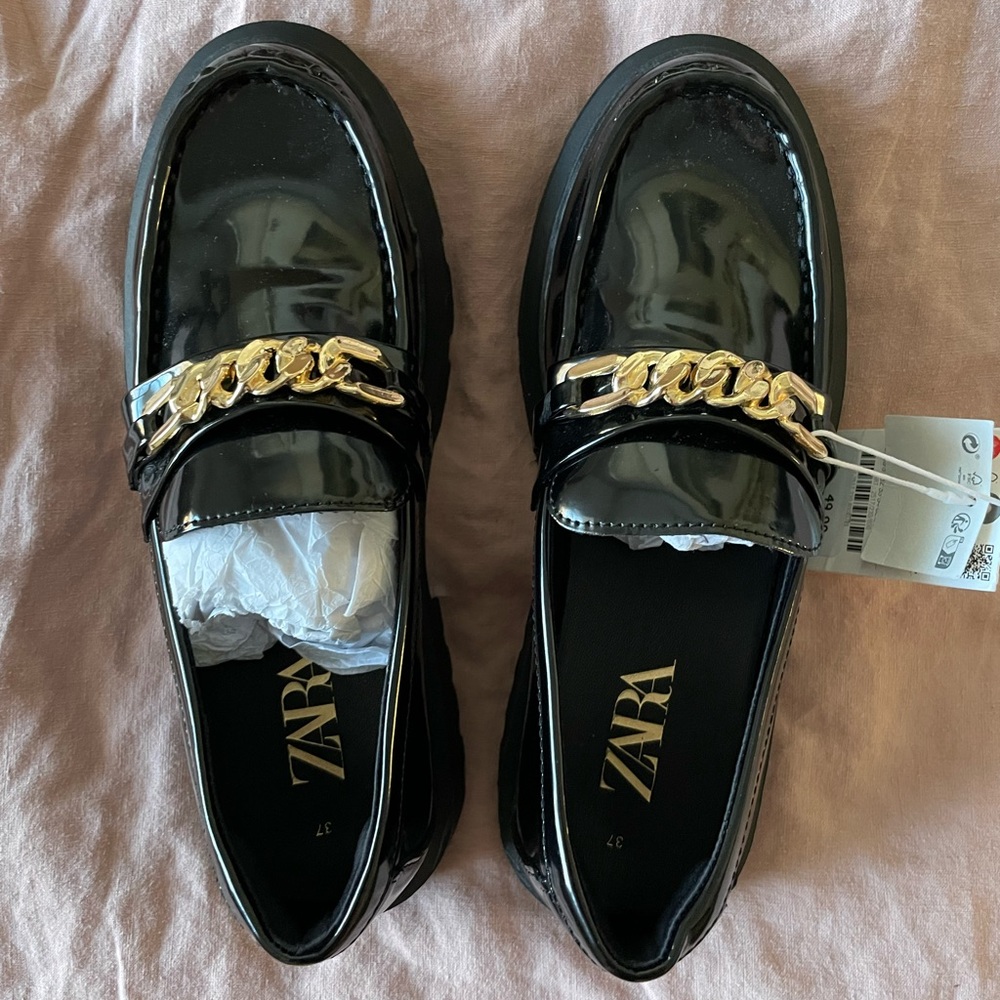 Zara loafers